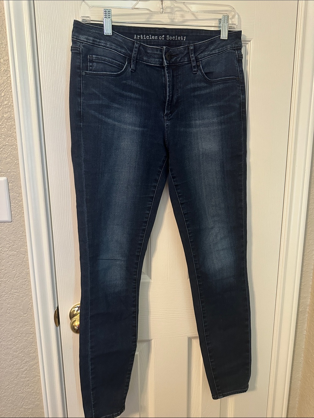 Articles of Society Indigo Wash Skinny Jeans - Women's